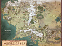 Full Middle Earth Map