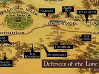 Defenses of the Lone-lands Deed Map