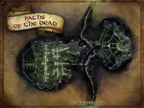 LOTRO Скриншоты - Карты - Paths of the Dead